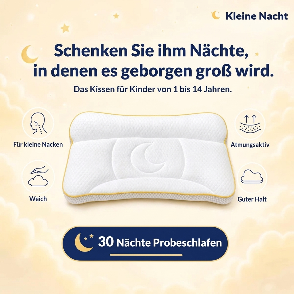 Das Kissen, das zu Ihrem Kind passt