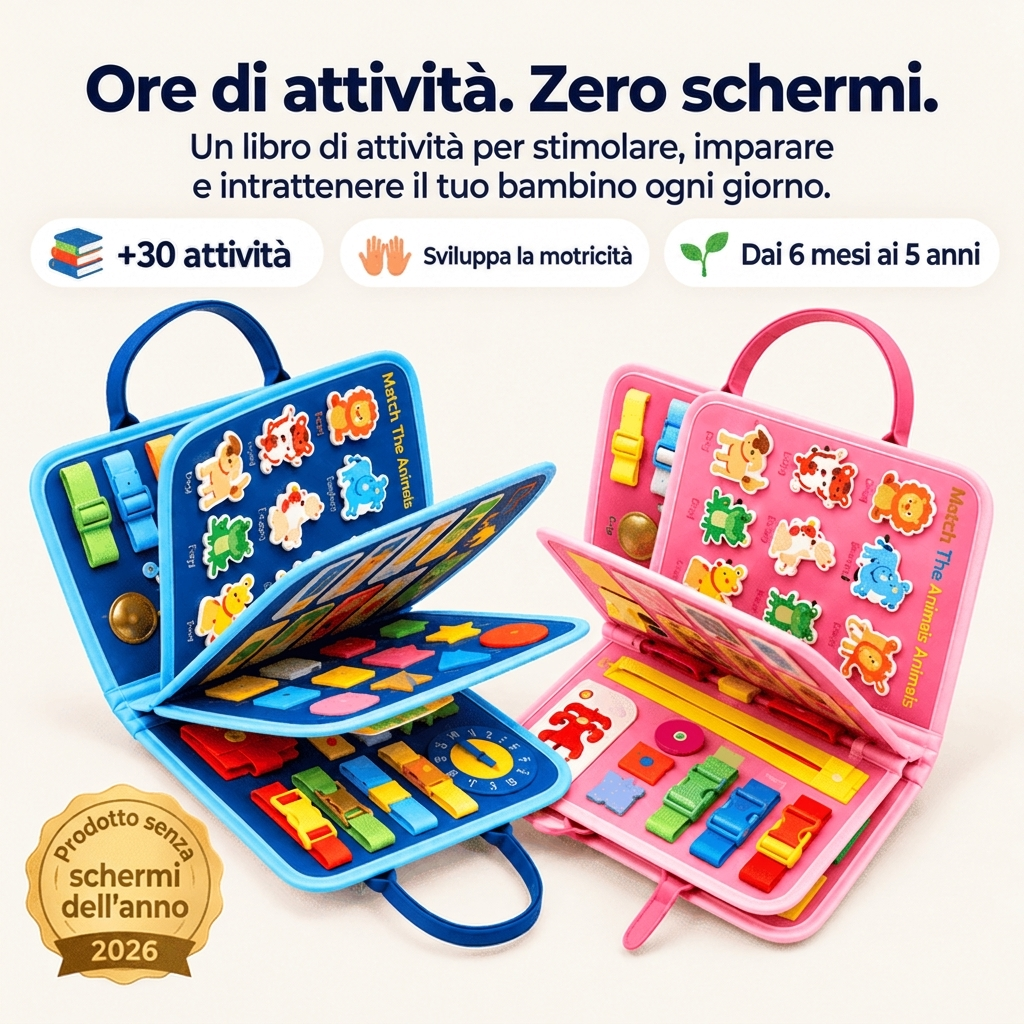 Mio Patatino™ - Libro di attività Montessori