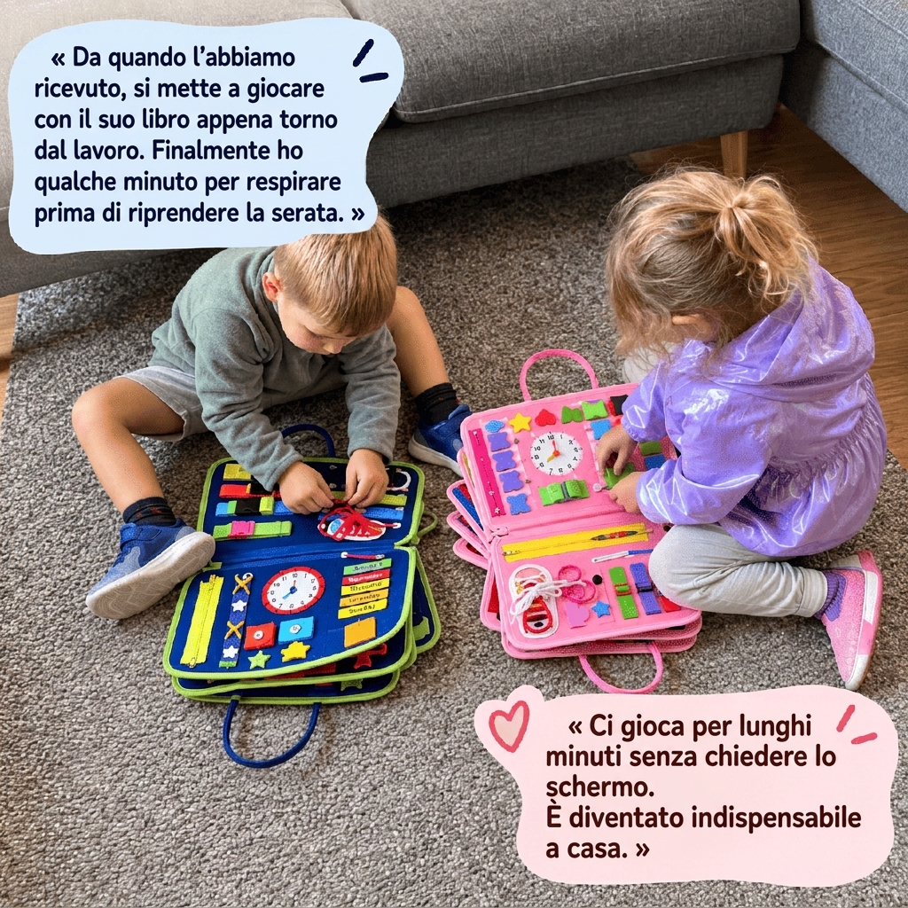Mio Patatino™ - Libro di attività Montessori