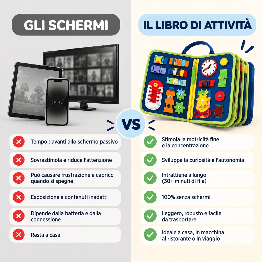 Mio Patatino™ - Libro di attività Montessori