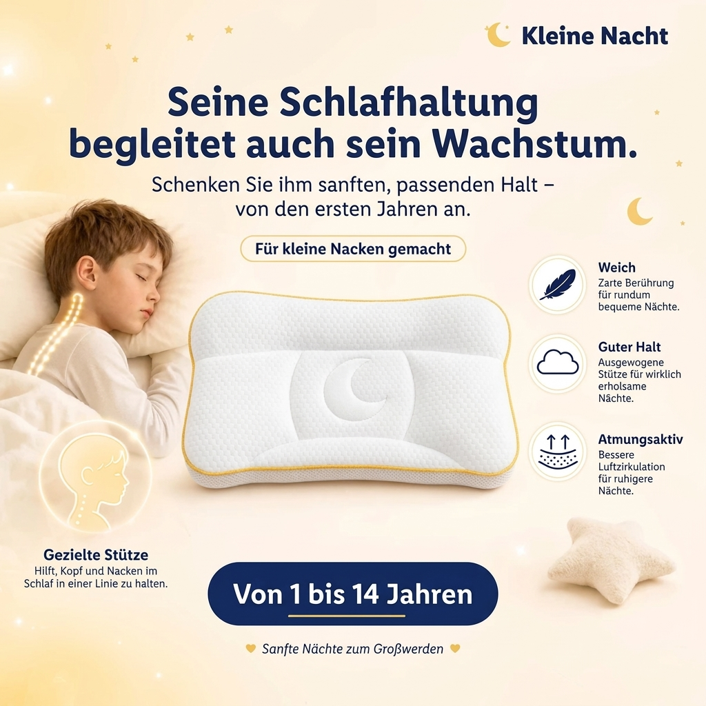 Das Kissen, das zu Ihrem Kind passt
