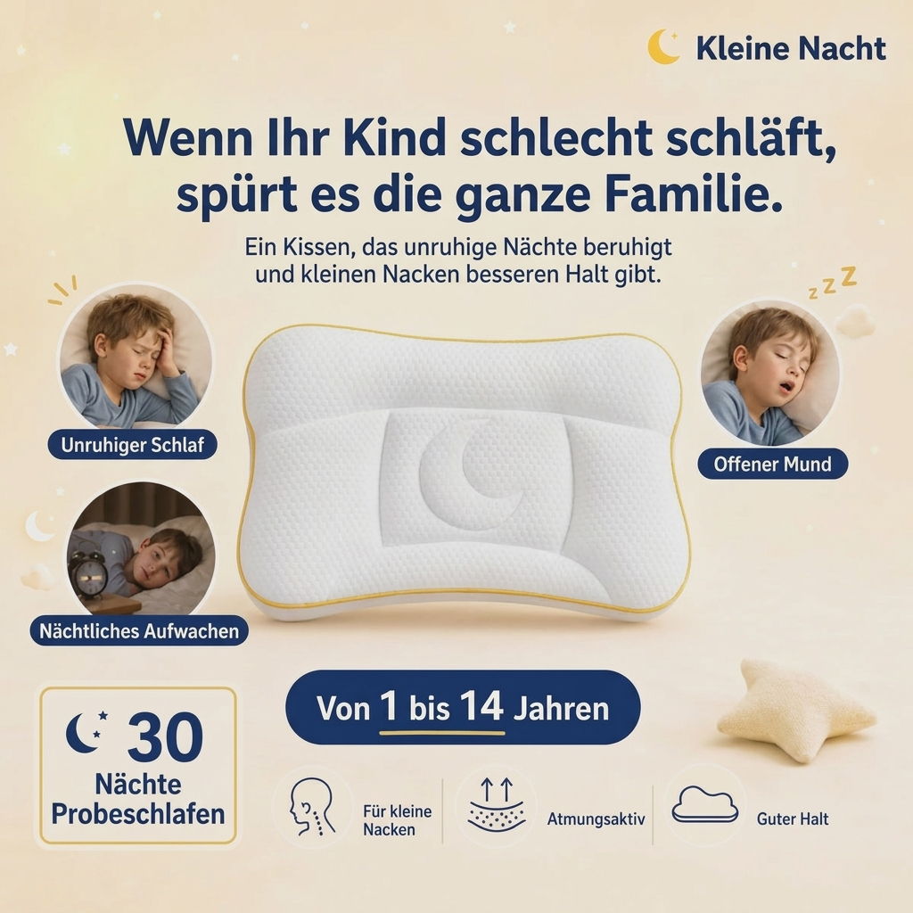 Das Kissen, das zu Ihrem Kind passt