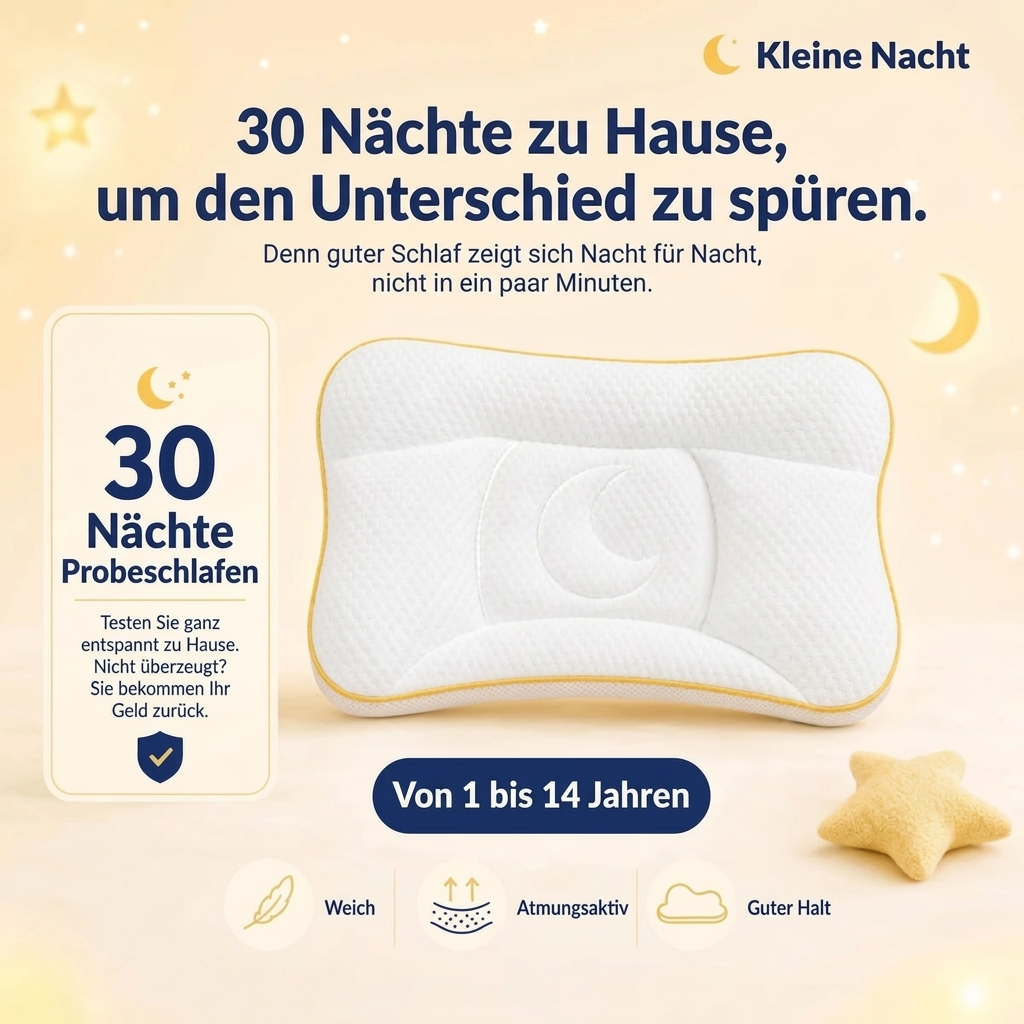 Das Kissen, das zu Ihrem Kind passt