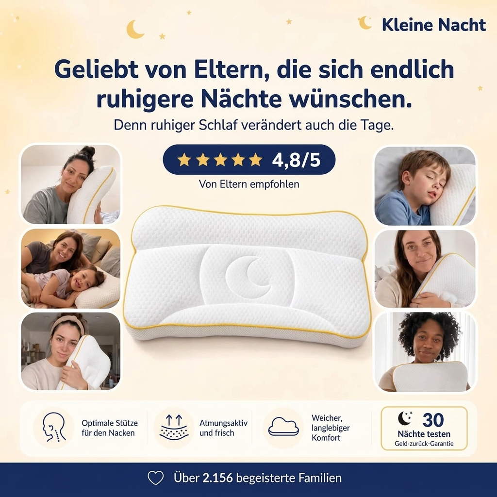 Das Kissen, das zu Ihrem Kind passt