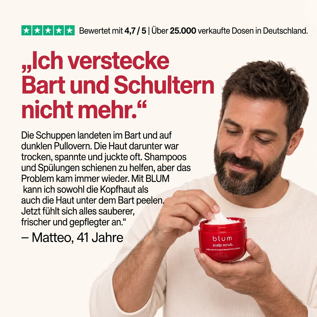 Scrub-Pflege für Herren